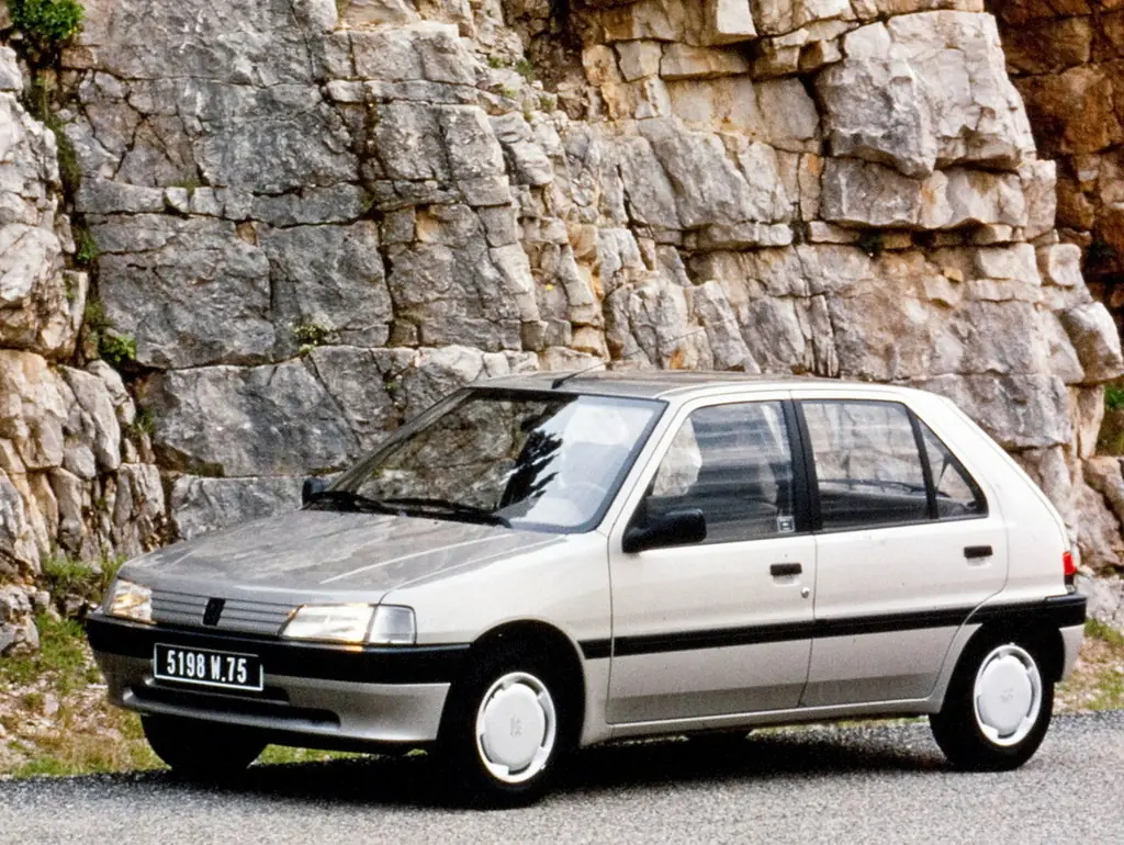 Peugeot 106 (1A,  1C) 1 поколение, хэтчбек 5 дв. (09.1991 - 04.1996)